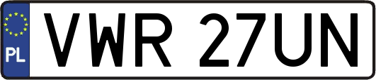 VWR27UN