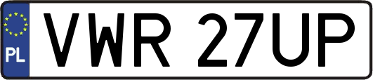 VWR27UP