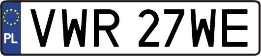 VWR27WE