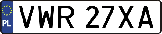 VWR27XA