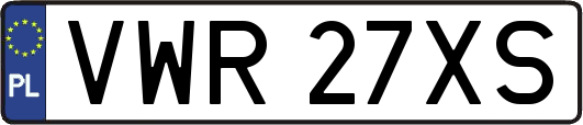 VWR27XS