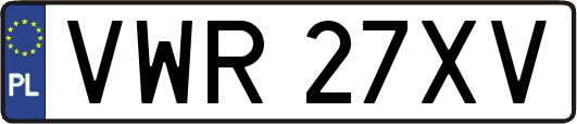 VWR27XV