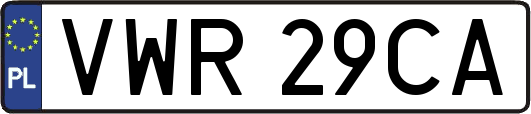 VWR29CA