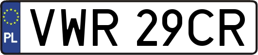 VWR29CR
