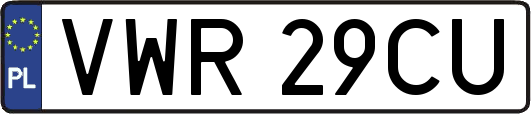 VWR29CU