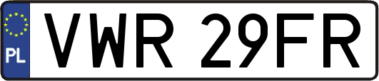 VWR29FR