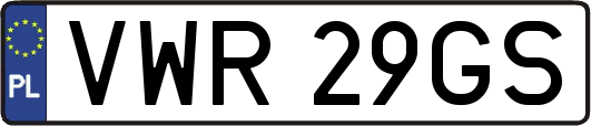 VWR29GS