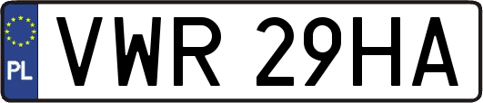 VWR29HA