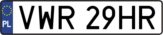 VWR29HR