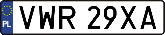 VWR29XA