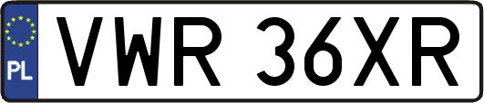VWR36XR