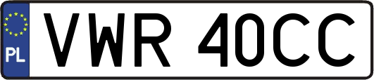 VWR40CC
