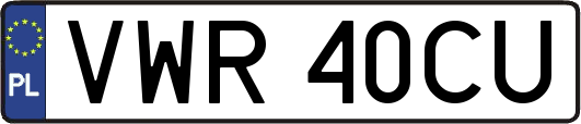 VWR40CU