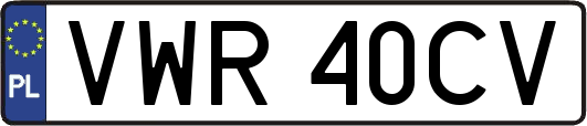 VWR40CV