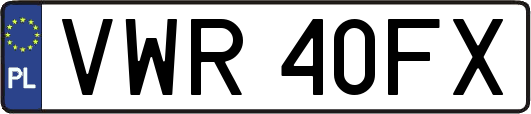 VWR40FX