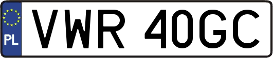 VWR40GC
