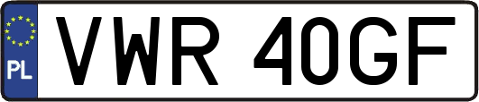 VWR40GF