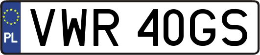 VWR40GS