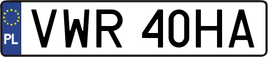 VWR40HA