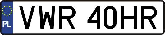 VWR40HR
