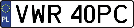 VWR40PC