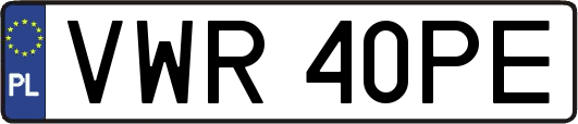 VWR40PE