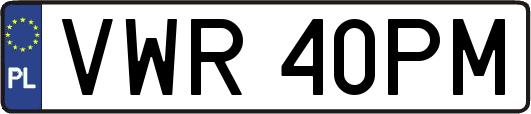 VWR40PM