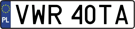 VWR40TA