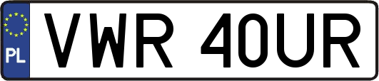 VWR40UR