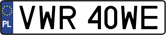 VWR40WE