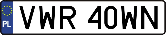 VWR40WN
