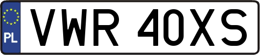 VWR40XS