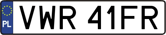 VWR41FR