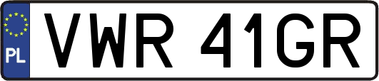 VWR41GR