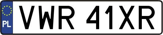 VWR41XR