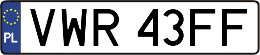 VWR43FF