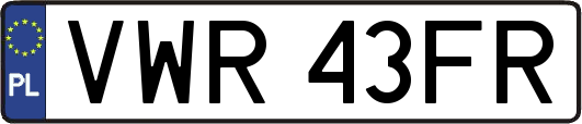 VWR43FR