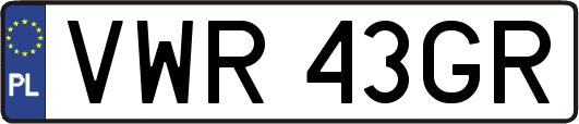VWR43GR