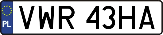VWR43HA