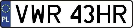 VWR43HR