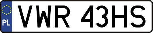 VWR43HS