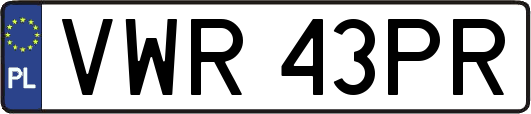 VWR43PR
