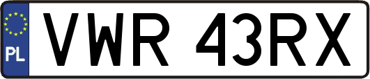 VWR43RX