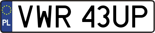 VWR43UP