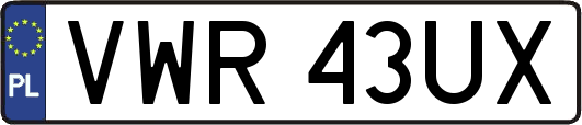VWR43UX