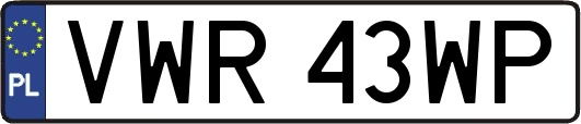 VWR43WP