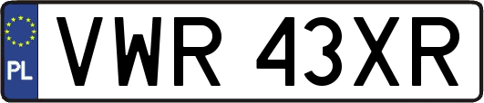 VWR43XR
