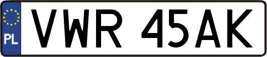 VWR45AK