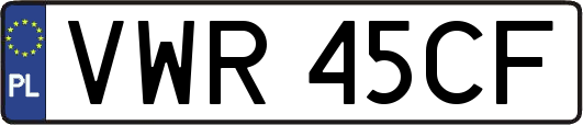 VWR45CF
