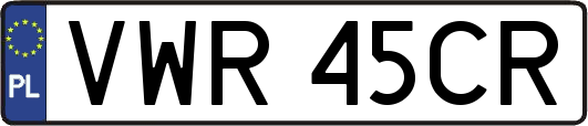 VWR45CR